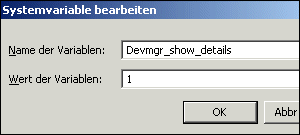 Detailinformationen im Ger�temanager aktivieren